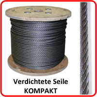 Hochverdichtetes Forstwindenseil KOMPAKT